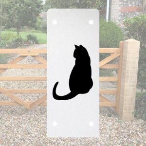 Cat Sitting With Long Tail