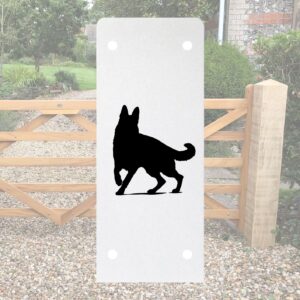 Playful German Shepherd